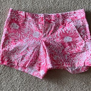 Lilly Pulitzer size 4 Callahan shorts